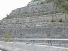 The huge road cut at Pikevill on Rt 23