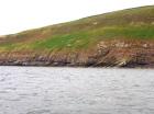 East end of Rehy Cliffs with detail of monoclinical fold in deepwater Ross Formation sands.