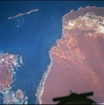 Woramel Bank Shark Bay W Australia: photographic image from outer space by NASA