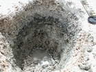 Qanatir Gypsum mush over mat & hard ground base